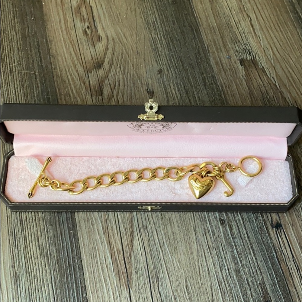 Juicy Couture Original Gold Charm Bracelet